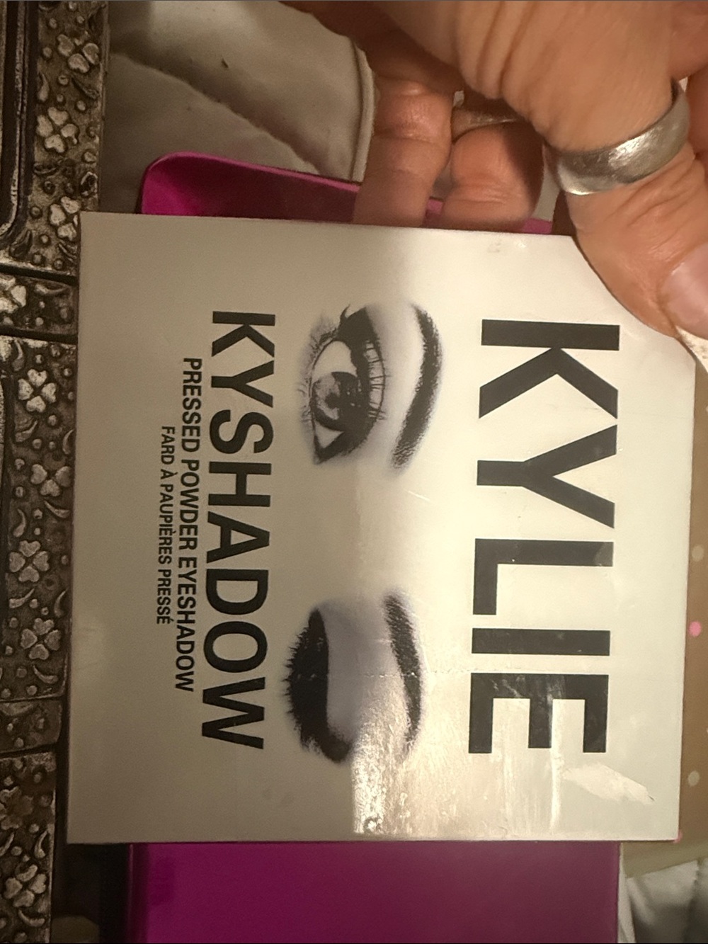 Kylie Cosmetics Kyshadow Pressed Powder Eyeshadow Palette - White Packaging